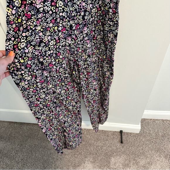 Apiece Apart Pink Floral Purple Altered Jumpsuit XS/S - Picture 5 of 12